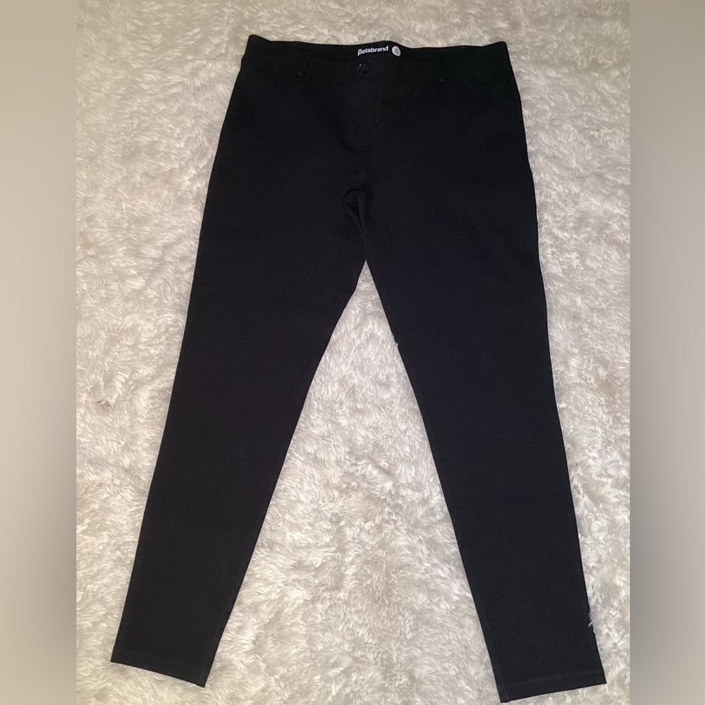 Betabrand black XL long pants